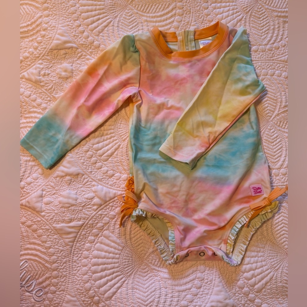 Colorful Tie-Dye Kids One Piece